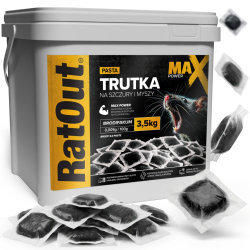 RatOut Brodifacoum-Paste (schwarz) Max Power 3,5kg